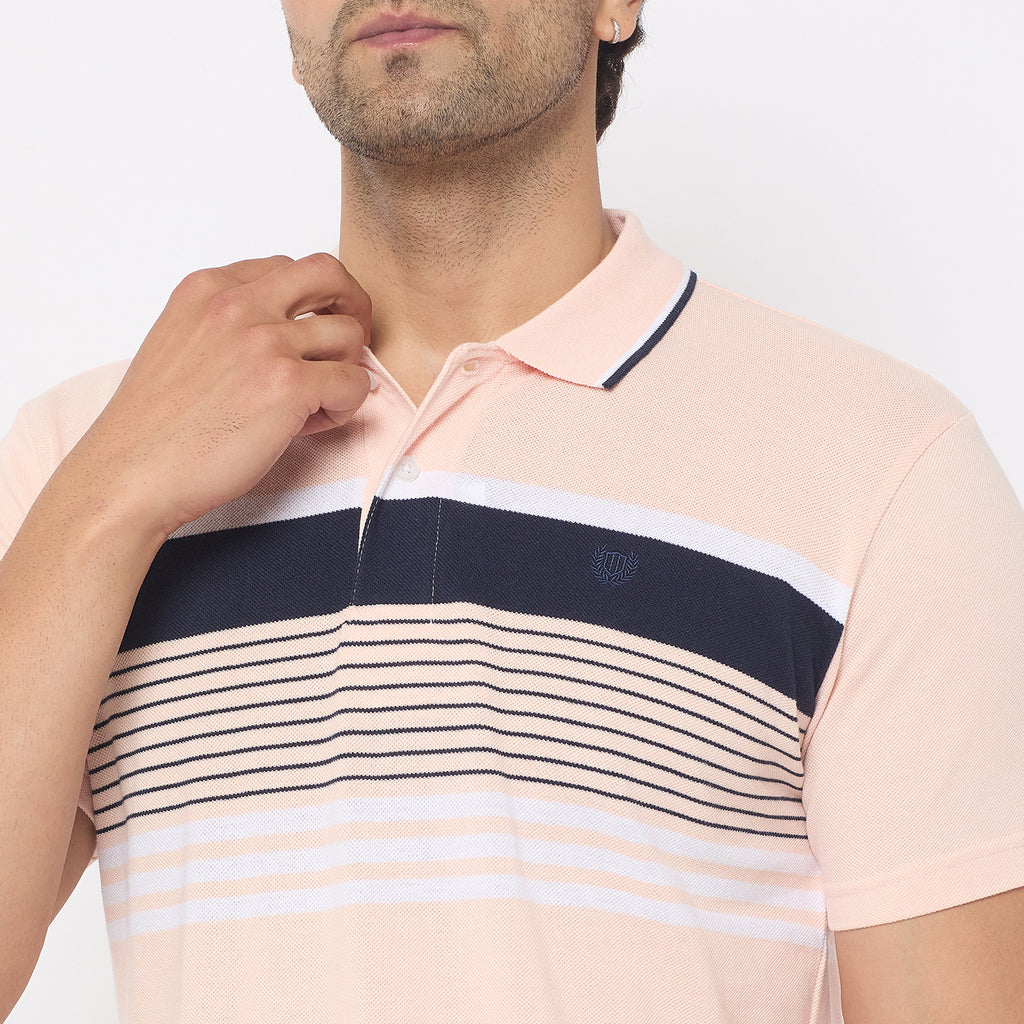 Duke Urban Men Half Sleeve Cotton Tshirt (MLF1154)