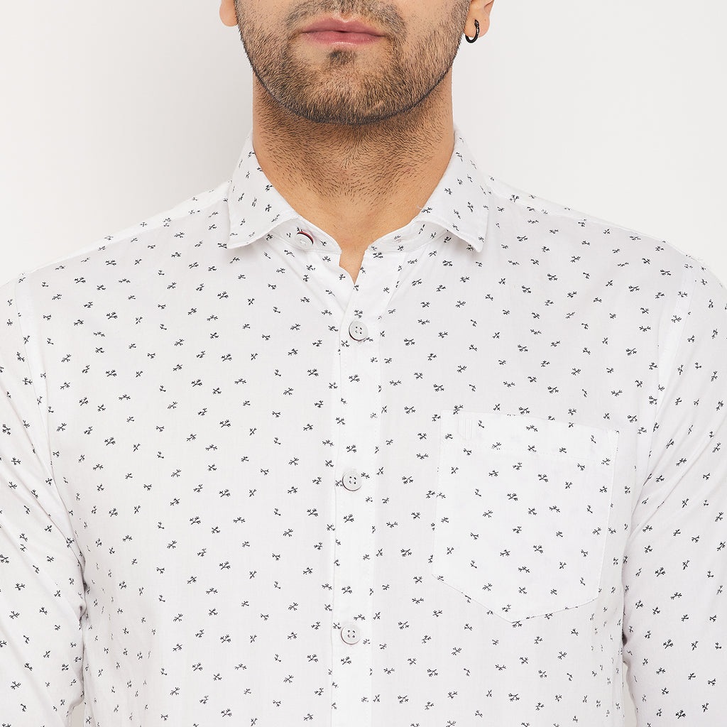 Duke Stardust Men Full Sleeve  Cotton Shirt (SDO5PRS)