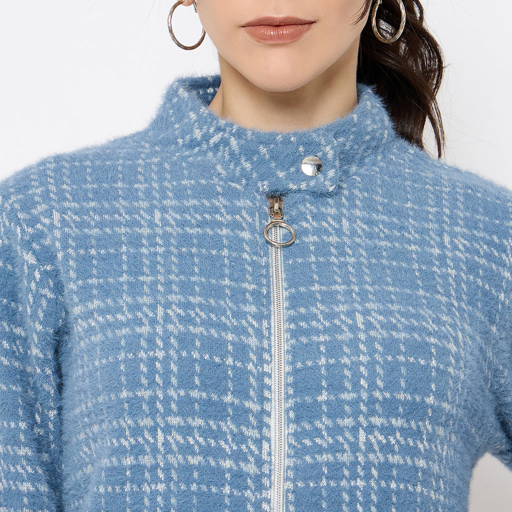 Duke Urban Women Full Sleeve Zipper Sweatshirt (LFX863)