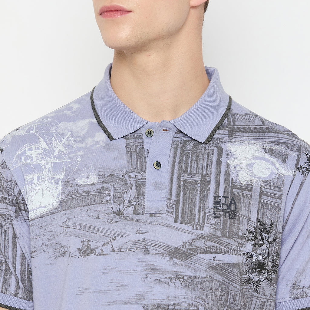 Duke Urban Men Half Sleeve Cotton Tshirt (LF5775)