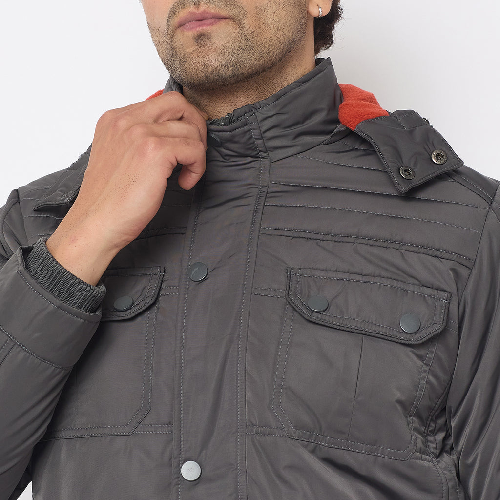 Duke Urban Men Full Sleeve Bomber Jacket (SDZ3117)