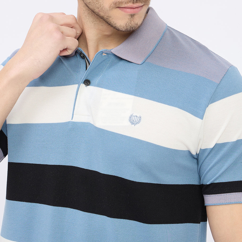 Duke Urban Men Half Sleeve Cotton T-shirt (LF7206)