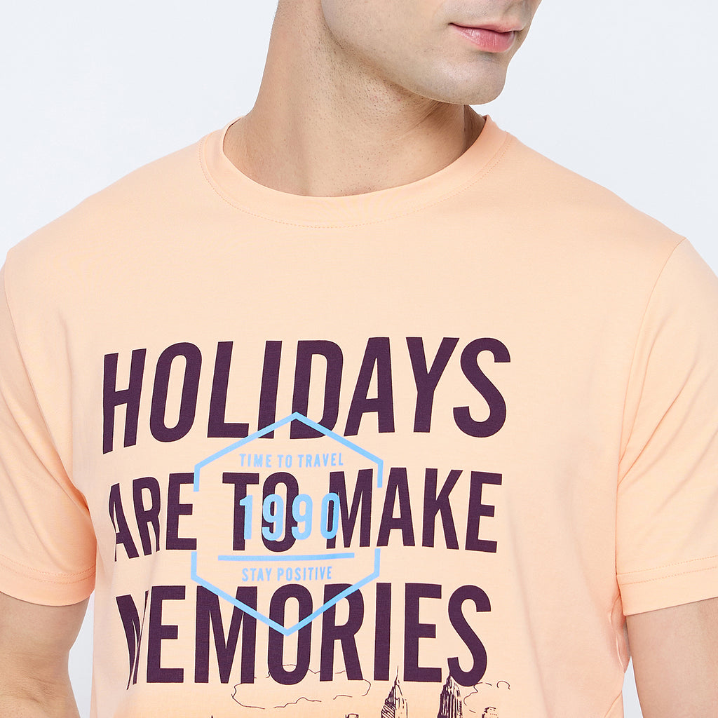 Duke Urban Men Half Sleeve Cotton T-shirt (LF7290)