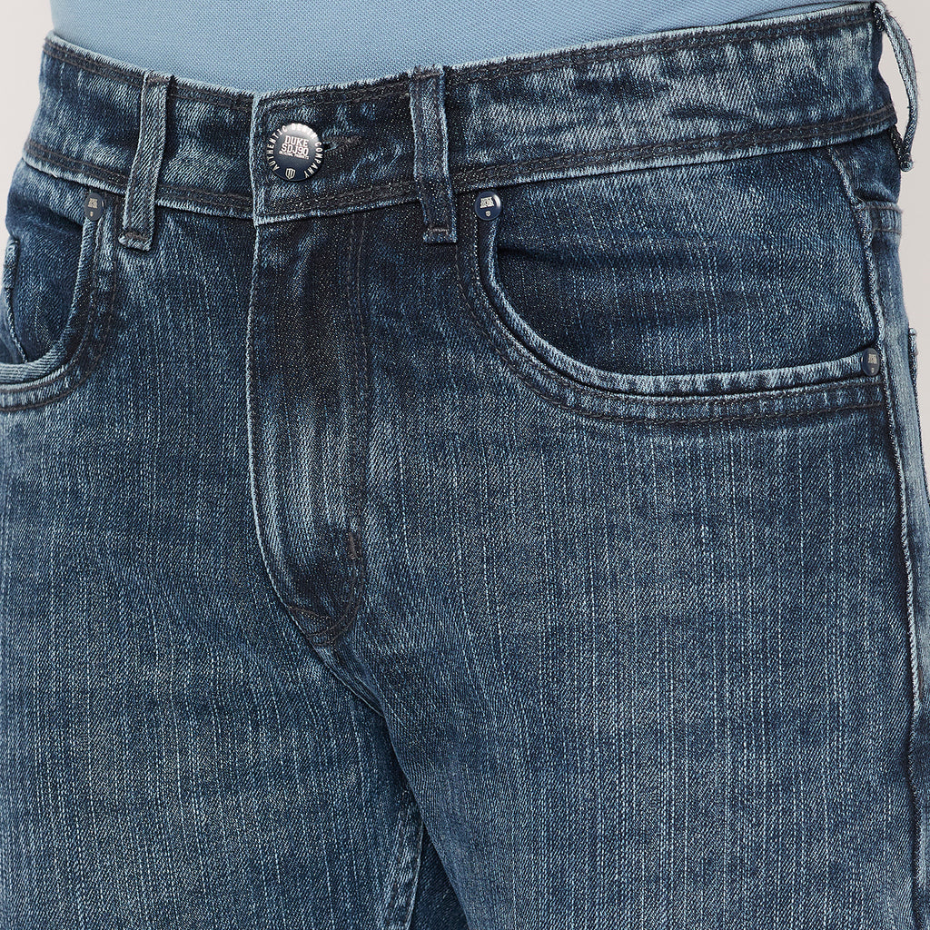 Duke Urban Men Straight Fit Stretchable Jeans (SDD5718)