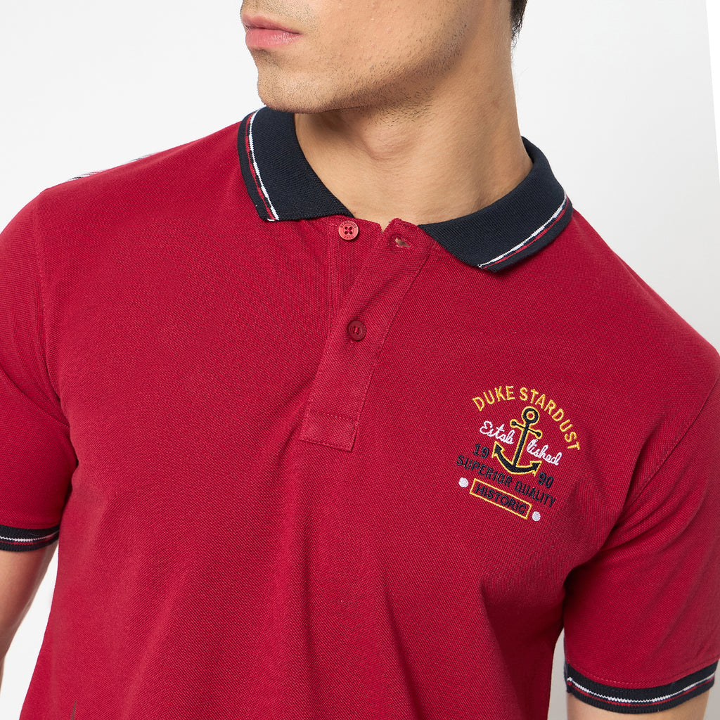 Duke Urban Men Half Sleeve Cotton T-shirt (LF7110)