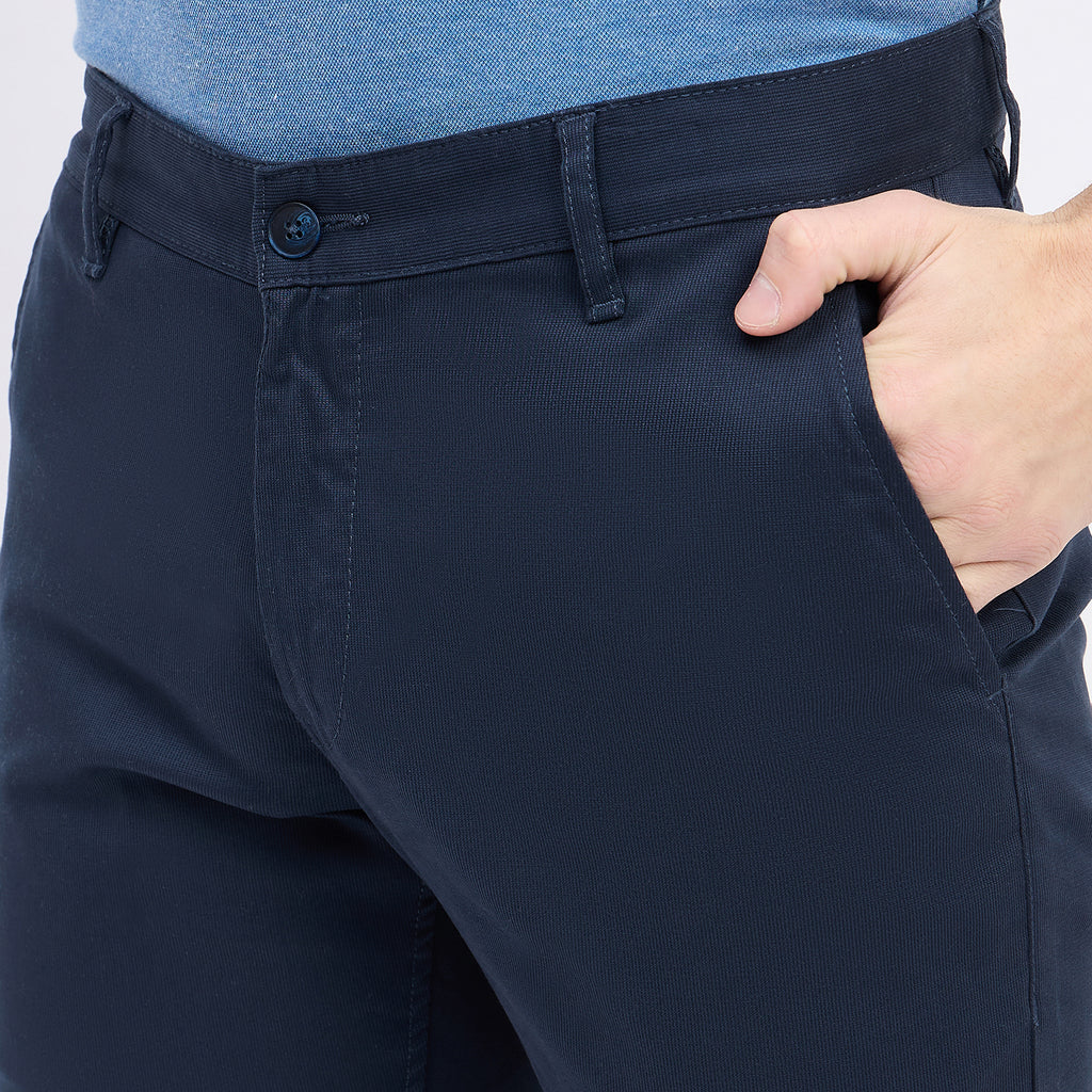 Duke Urban Men Flatfront Narrowfit Chinos Trousers (SDT4565)