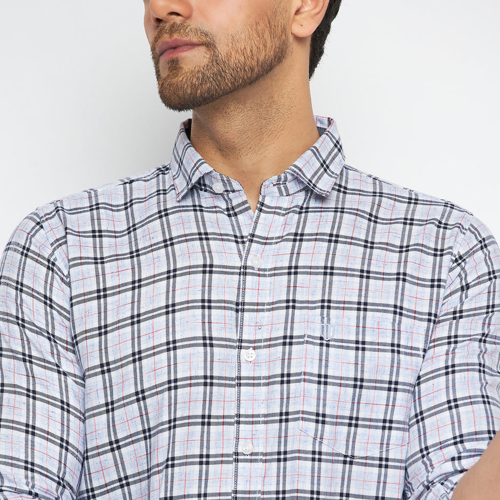 Duke Urban Men Full Sleeve Cotton Shirts (SDO8CKLB)