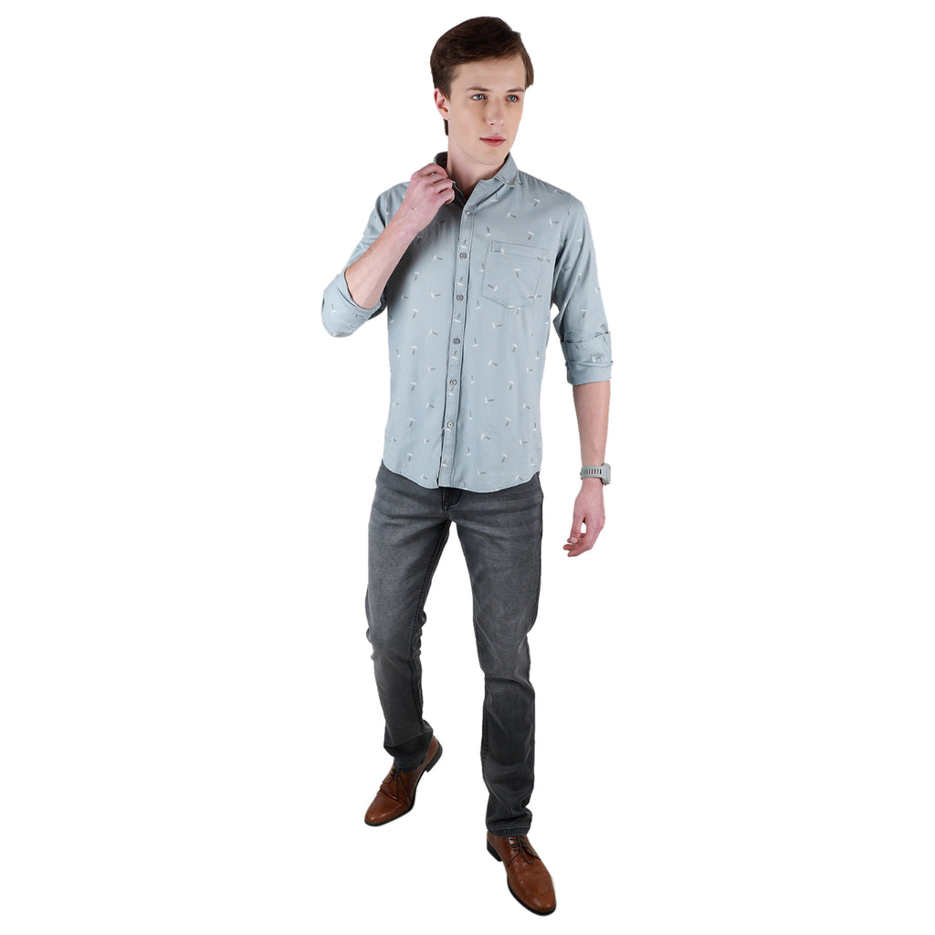 Duke Urban Men Full Sleeve Cotton Shirt (SD7PLDAQ)