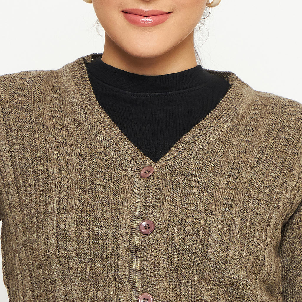 Duke Urban Women Full Sleeve Cardigan (SDS1163)