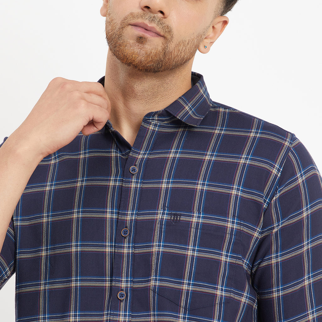 Duke Urban Men Full Sleeve Cotton Shirt (SDO8CKTU)