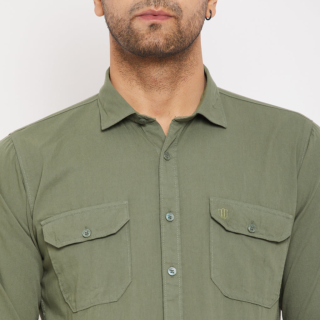 Duke Urban Men Cotton Full Sleeve Shirt (SDO9PLT)
