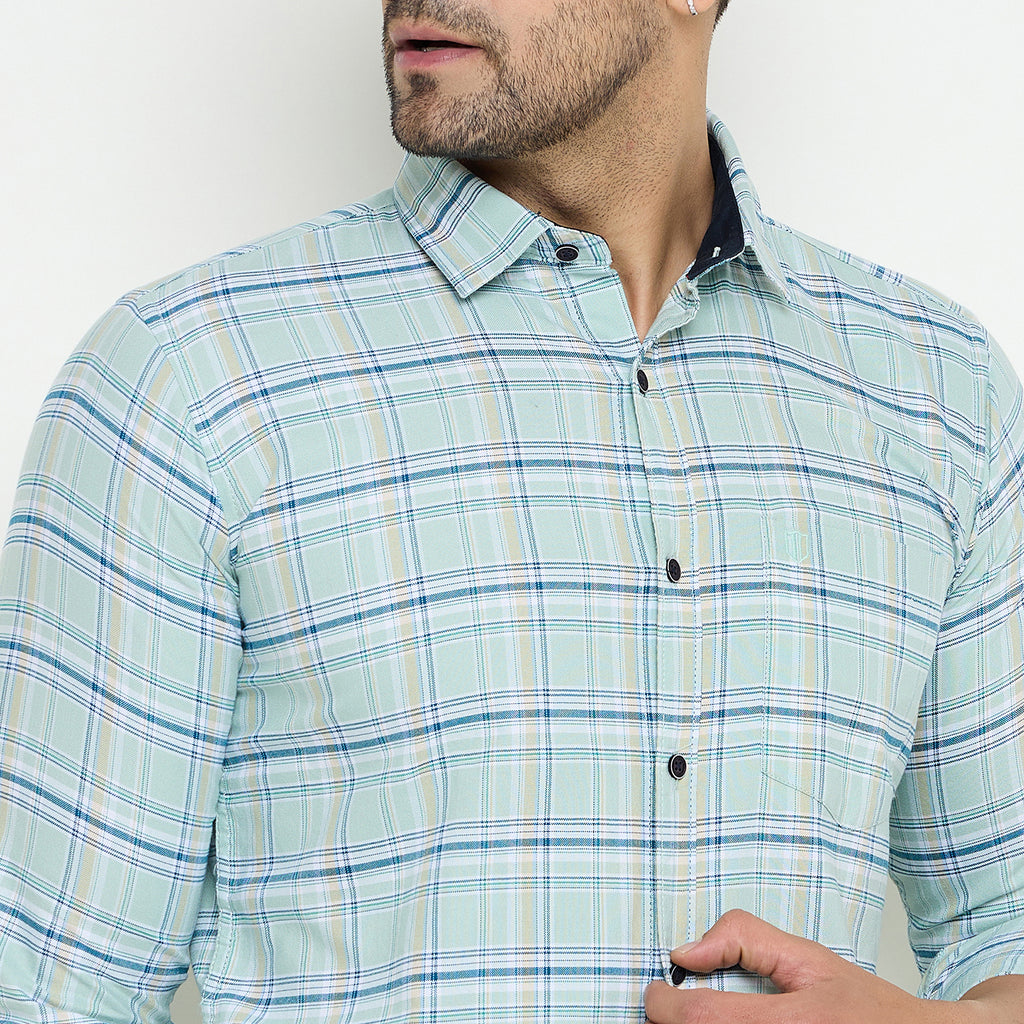 Duke Urban Men Full Sleeve Cotton Shirt (SDO5CKOO)