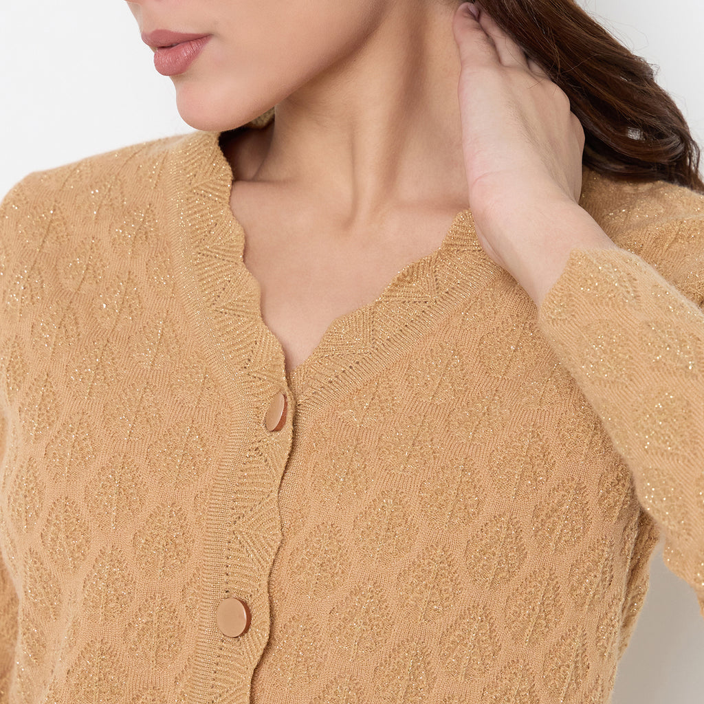 Duke Urban Women Full Sleeve Front Open Sweater (SDS1340)