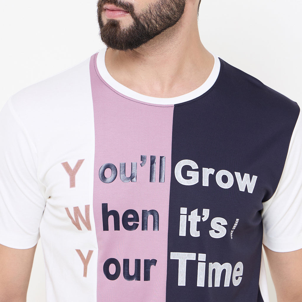 Duke Urban Men Half Sleeve Cotton Tshirt (LF7341)