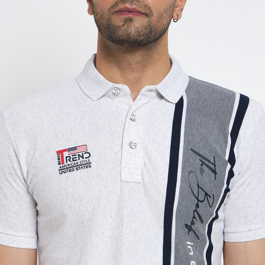 Duke Urban Men Half Sleeve Cotton T-shirt (MLF7019)