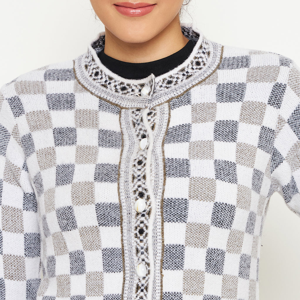 Duke Urban Women Full Sleeve Cardigan (SDS1226)