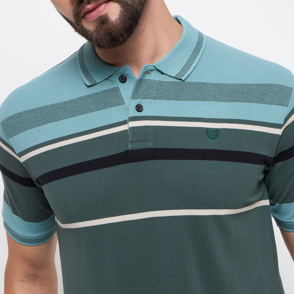 Duke Urban Men Half Sleeve Cotton Tshirt (LF7204)