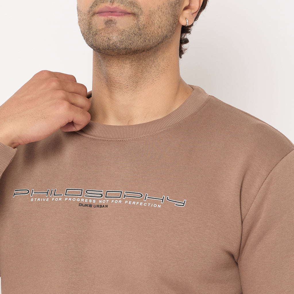 Duke Urban Men Solid Sweatshirt (LF6451)