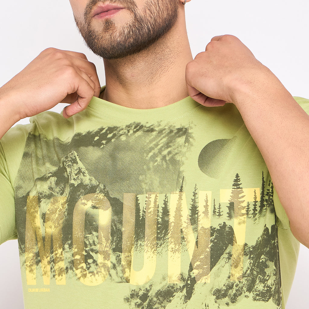 Duke Urban Men Half Sleeve Cotton T-shirt (ONLF290)