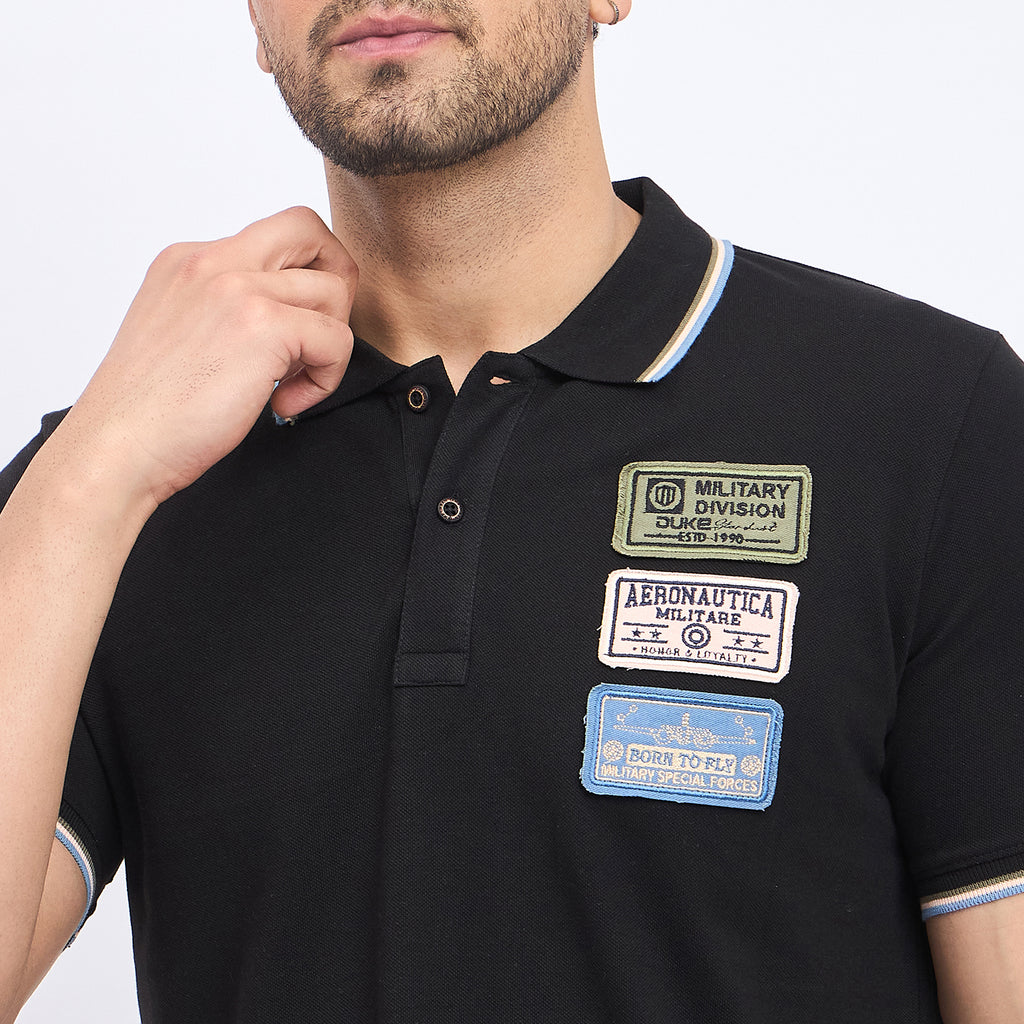 Duke Urban Men Half Sleeve Cotton T-shirt (LF7240)