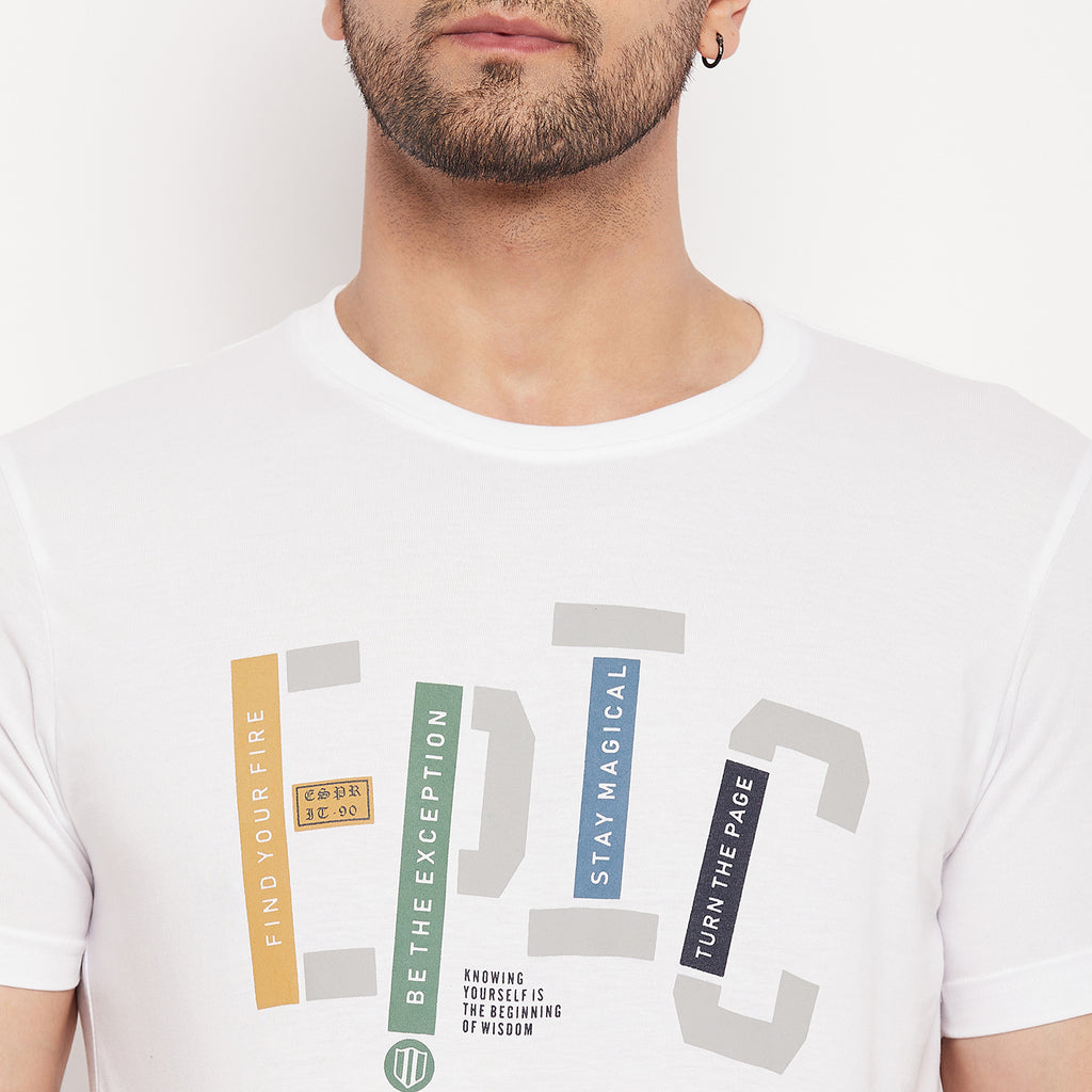 Duke Urban Men Half Sleeve Cotton T-shirt (LF5760)