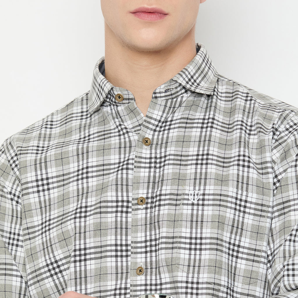 Duke Urban Men Full Sleeve Cotton Shirt (SDO8CKX)