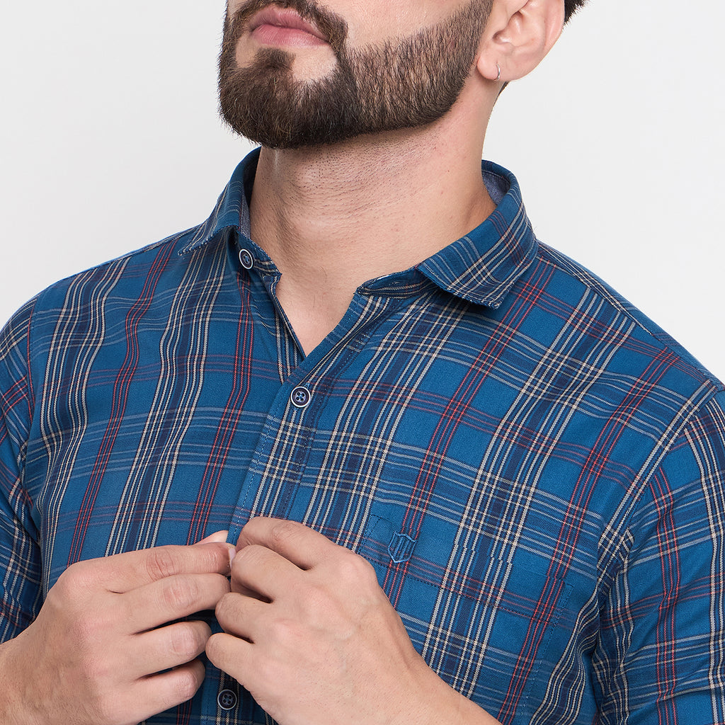 Duke Urban Men Full Sleeve Cotton Shirt (SDO8CKQ)