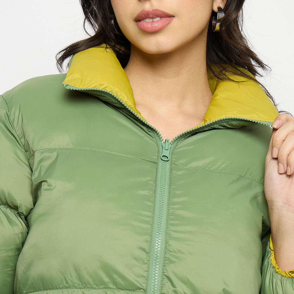Duke Urban Women Full Sleeve Short Reversible Jacket (SDZ4044)