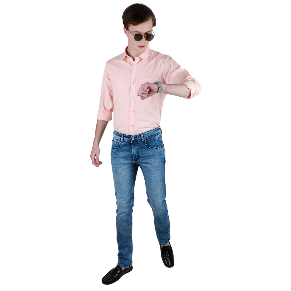 Duke Urban Men Full Sleeve Cotton Shirt (SDO7PLDB)