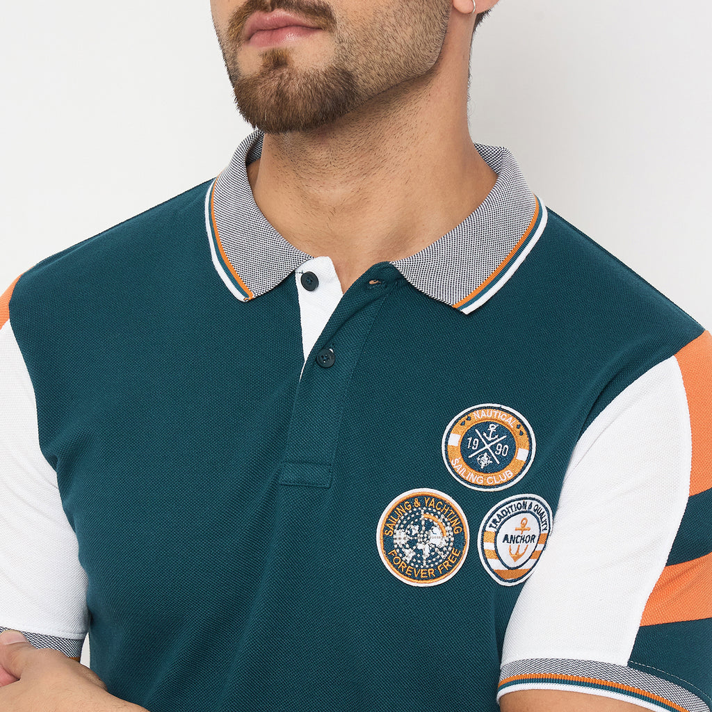 Duke Urban Men Half Sleeve Cotton Tshirt (LF7398)