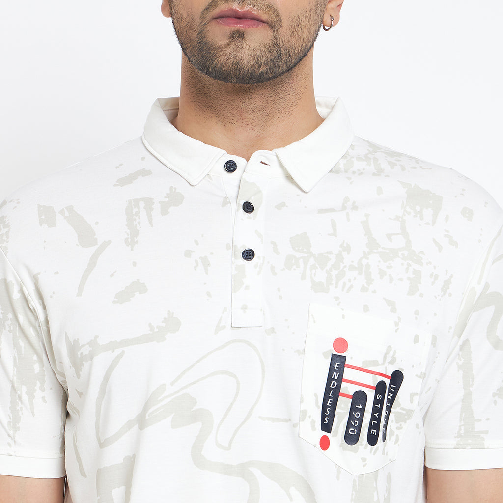 Duke Urban Men Half Sleeve Cotton T-shirt (MLF7118)