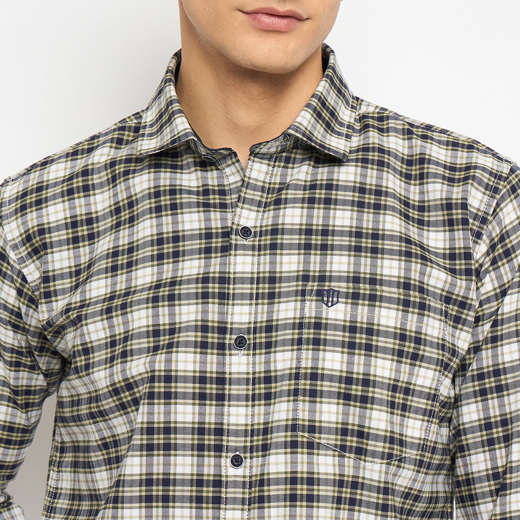 Duke Urban Men Full Sleeve Cotton Shirt (SDO5CKAP)