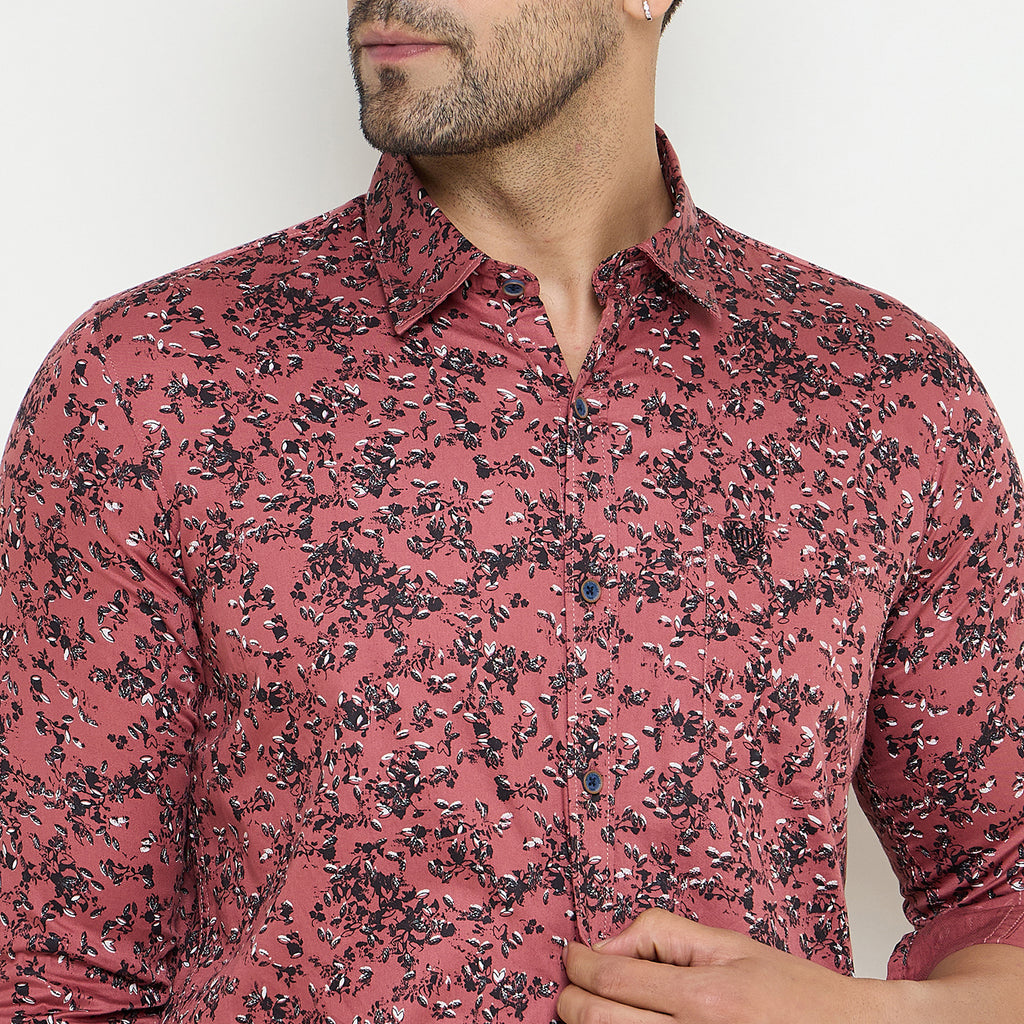 Duke Urban Men Full Sleeve Cotton Shirt (SDO6PRTU)