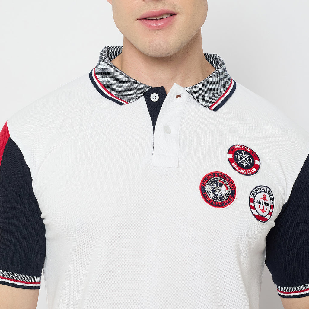 Duke Urban Men Half Sleeve Cotton Tshirt (LF7398)