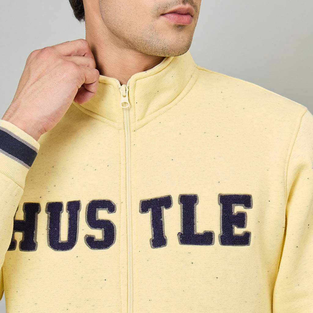 Duke Urban Men Full Zip High Neck Sweatshirt (LF6412)