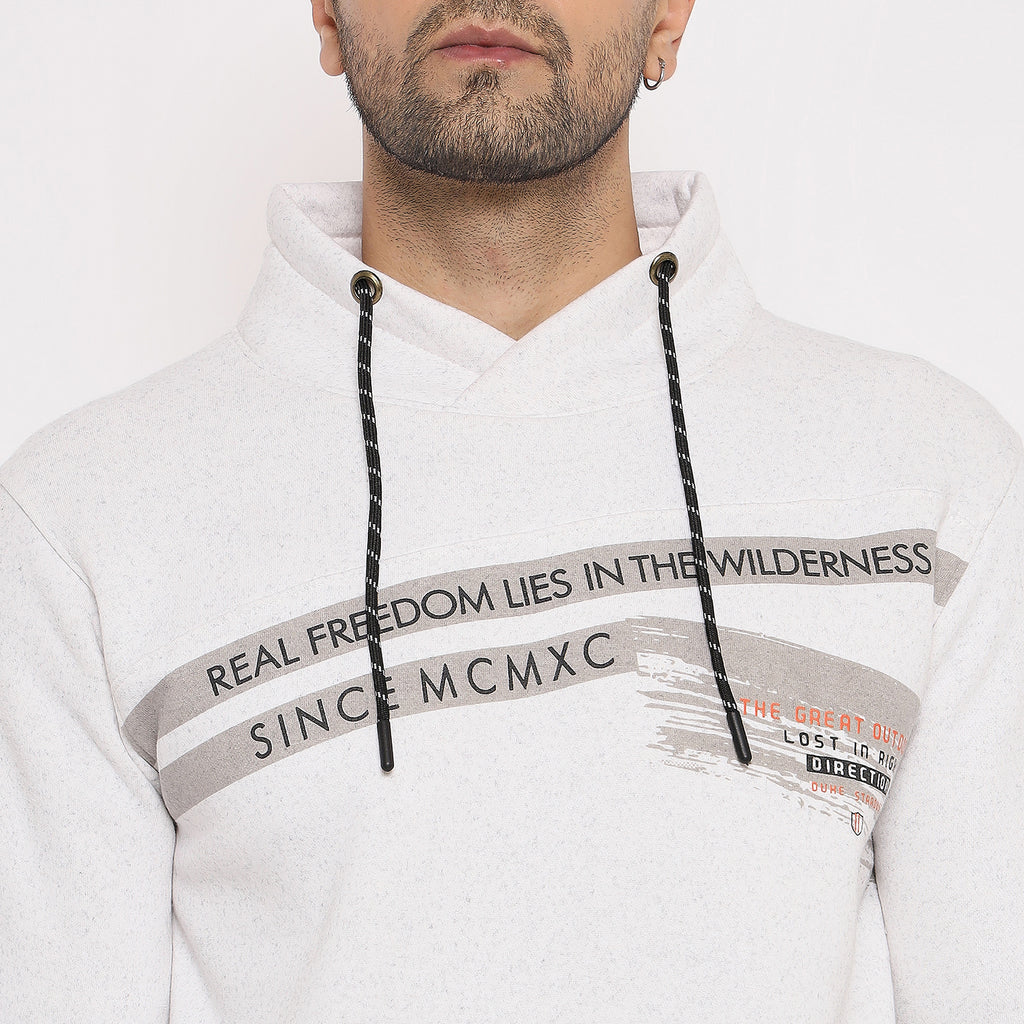 Duke Urban Men Cowl Neck Sweatshirt (LF6279)