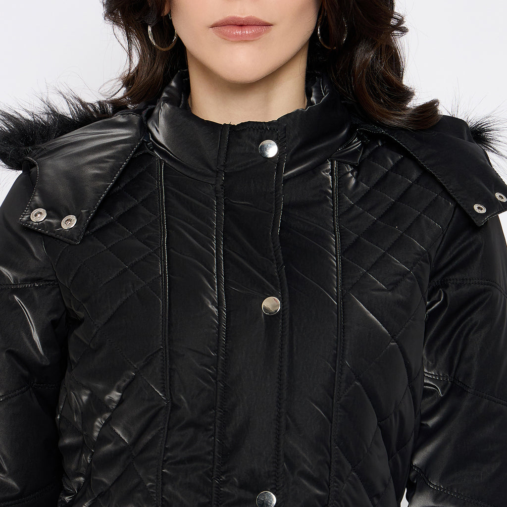 Duke Urban Women Full Sleeve Quilted Jacket (SDZ4147)