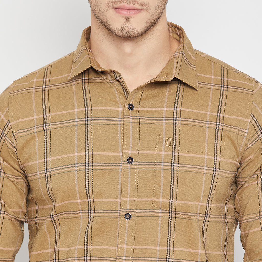 Duke Urban Men Full Sleeve Cotton Shirt (SDO9080)