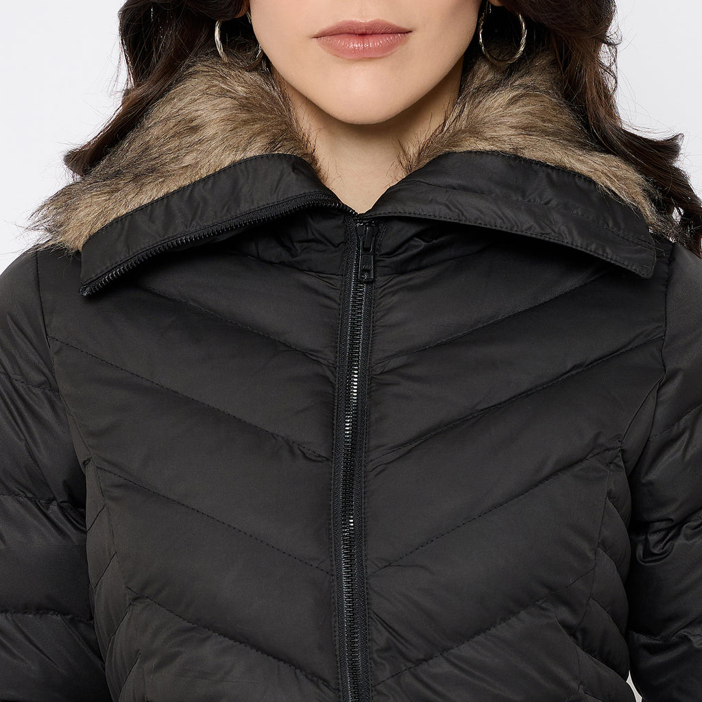 Duke Urban Women Full Sleeve Quilted Jacket (SDZ4168)