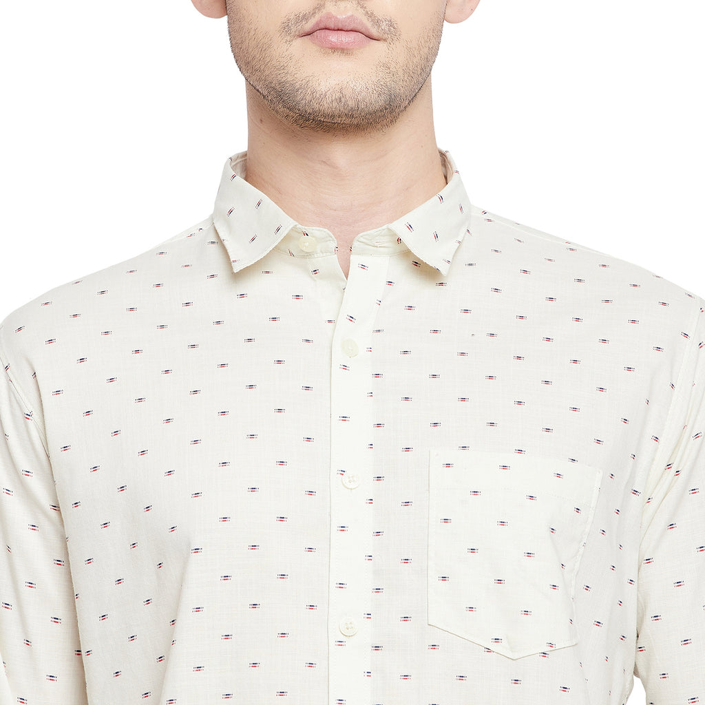 Duke Urban Men Full Sleeve Cotton Shirt (SDO8821R)