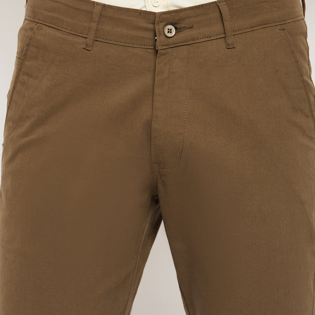 Duke Urban Men Slim Fit Cotton Trousers (SDT4580)