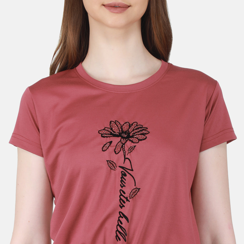 Duke Urban Women Round Neck Printed Top (LFX892)