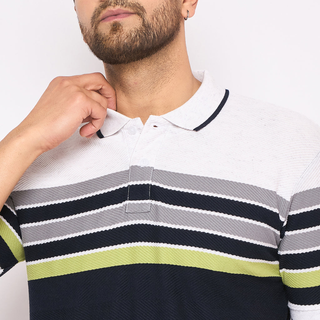 Duke Urban Men Half Sleeve Cotton T-shirt (LF7215)