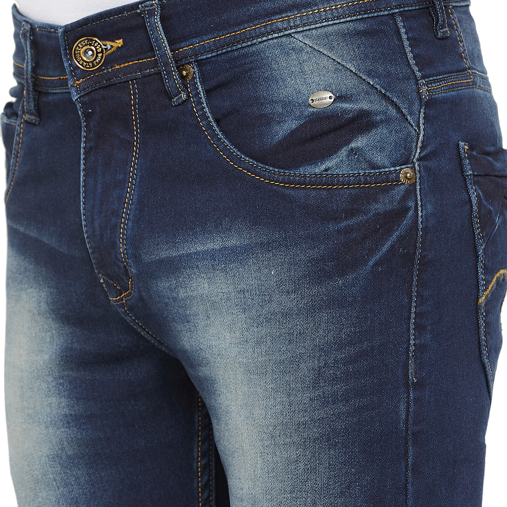Duke Urban Men Comfort Fit Stretchable Jeans (SDD7092)
