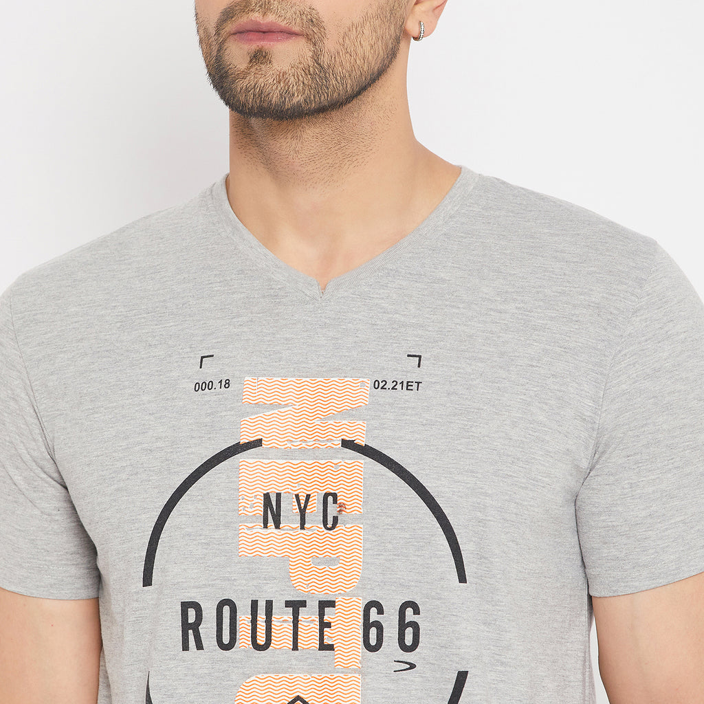 Duke Urban Men Half Sleeve Cotton T-shirt (MLF1129)