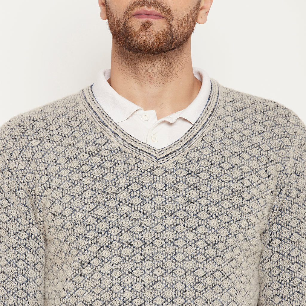 Duke Urban Men Full Sleeve V Neck Sweater (SDS2130)