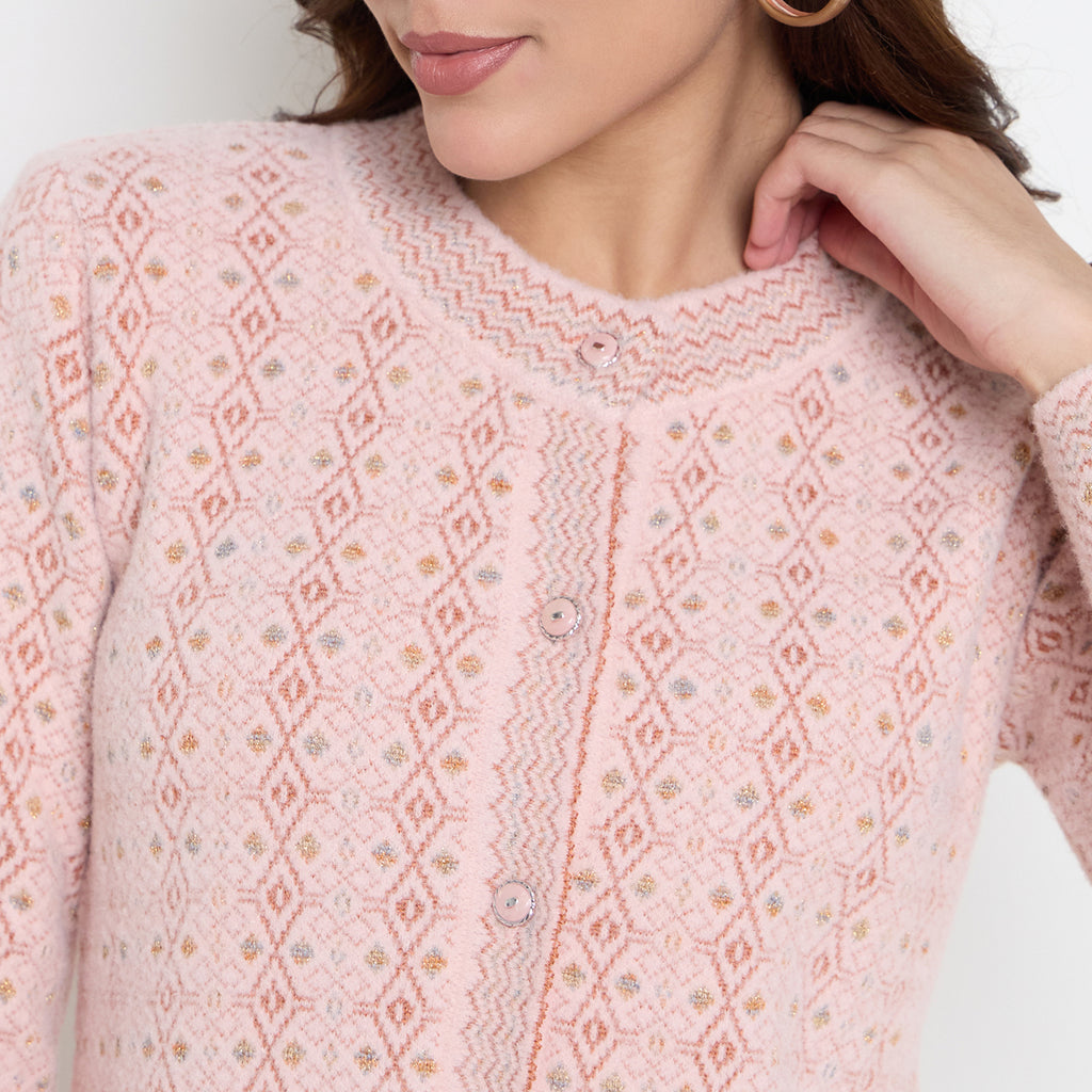 Duke Urban Women Full Sleeve Front Open Sweater (SDS1279)