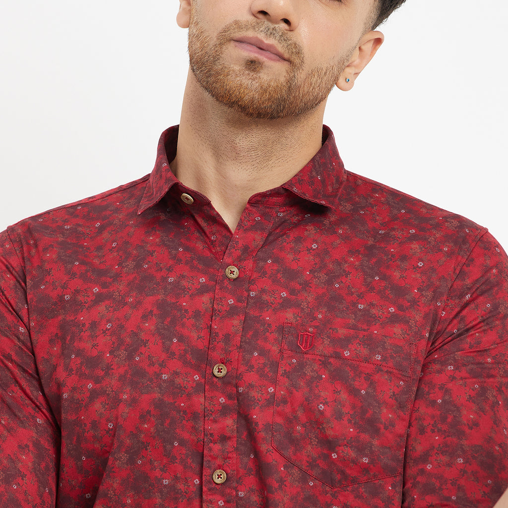 Duke Urban Men Full Sleeve Cotton Shirt (SDO8PRSH)