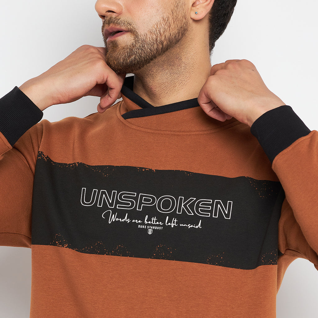Duke Urban Men Cowl Neck Sweatshirt (LF6215)