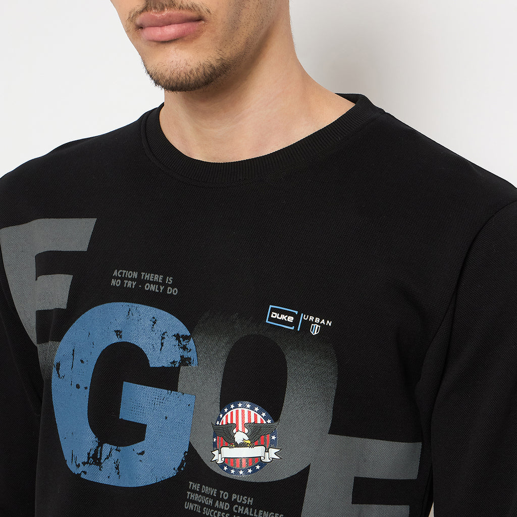 Duke Urban Men Full Sleeve Round Neck Sweatshirt (LF6407)